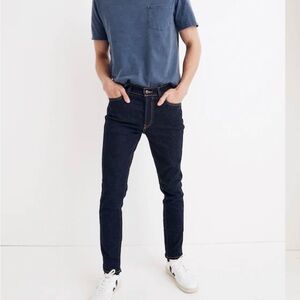 Madewell Men's Skinny Dark Wash Denim Blue Jeans Size 31x32